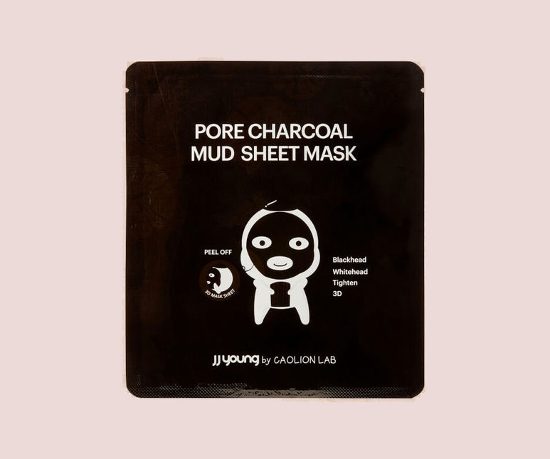 Young mask. Charcoal Mud Sheet Mask. JJ young маска Pore Charcoal Mud Sheet. Pore Cleansing Mud Sheet Mask. Как делать маску Pore Cleansing Mud Sheet Mask.