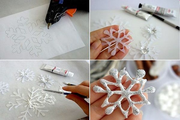 Как сделать снежинку из бумаги: 10 шагов