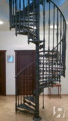 Чугунная винтовая лестница, черная, фабрики Modus