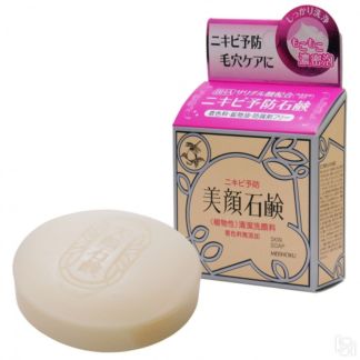 Туалетное мыло для проблемной кожи лица Meishoku Bigansui Skin Soap