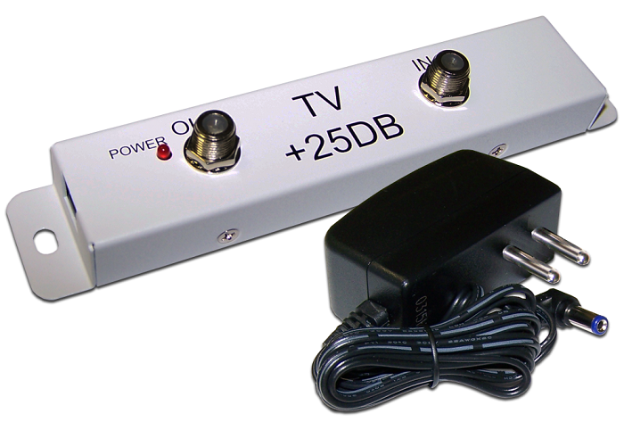 Усилитель Lanmaster LAN-HCS-TVSA25 для TV-сигнала, 25 dB Lanmaster LAN-HCS-