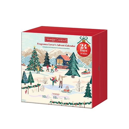 YANKEE CANDLE Адвент-календарь Fragrance Lover's Book Advent Calendar 2025