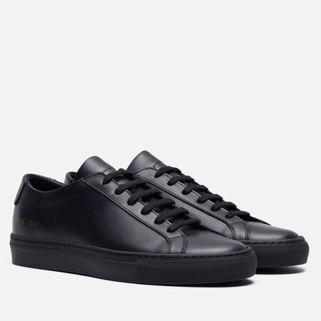 Женские кеды Common Projects Original Achilles Low, цвет чёрный 3701-7547 фото 1
