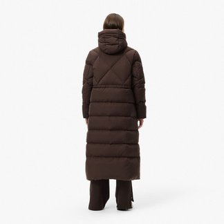 Женская парка с капюшоном Lacoste