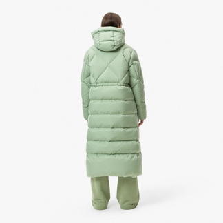 Женская парка с капюшоном Lacoste
