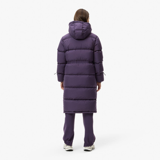 Женская парка с капюшоном Lacoste