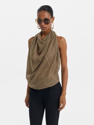 Платок с геометричным принтом LOVE REPUBLIC