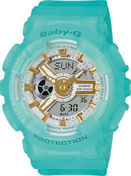 Японские наручные женские часы Casio BA-110SC-2AER