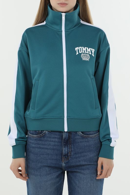 Толстовка на молнии с контрастными деталями Tommy Jeans
