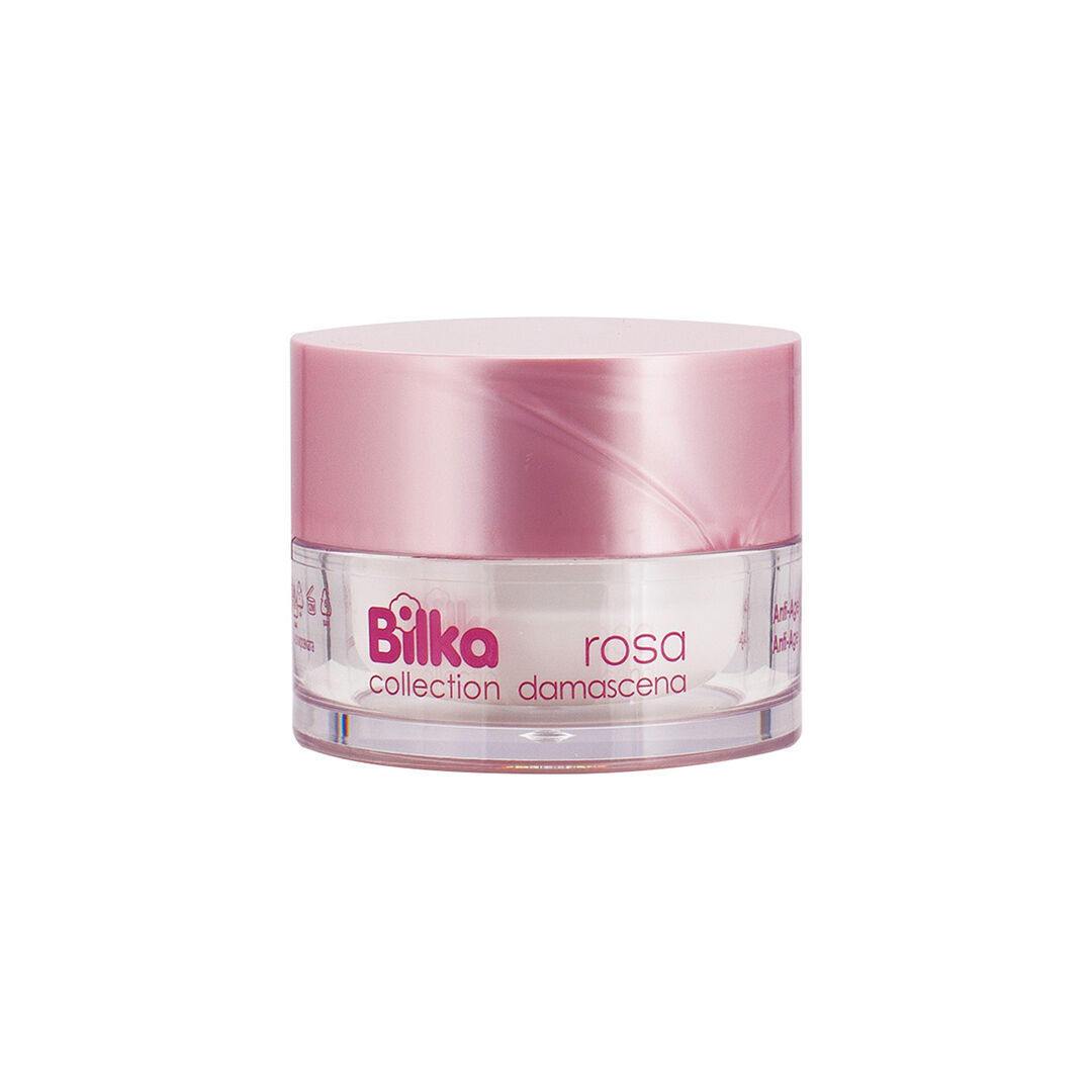 Крем для лица Anti-Age омолаживающий Rosa Damascena Bilka 40 мл