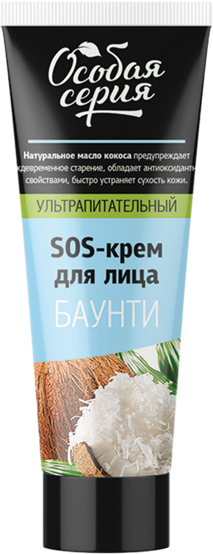 Ультрапитательный sos-крем для лица «Баунти» Особая серия 75 мл