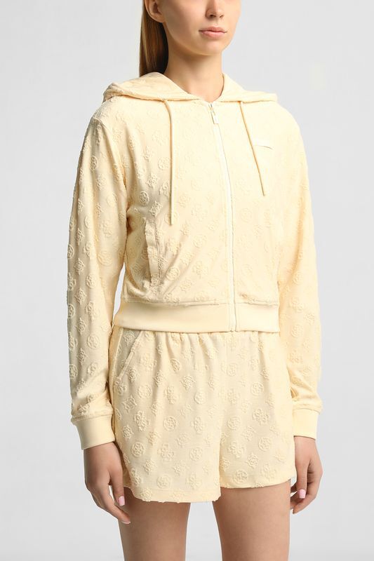 Толстовка на молнии с капюшоном Guess